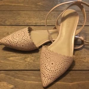 Eyelet scalloped  Old Navy  flats